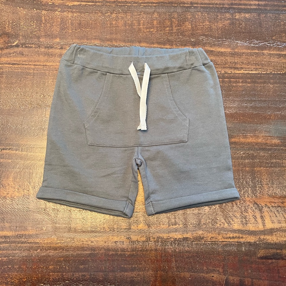 Gray Kids Shorts